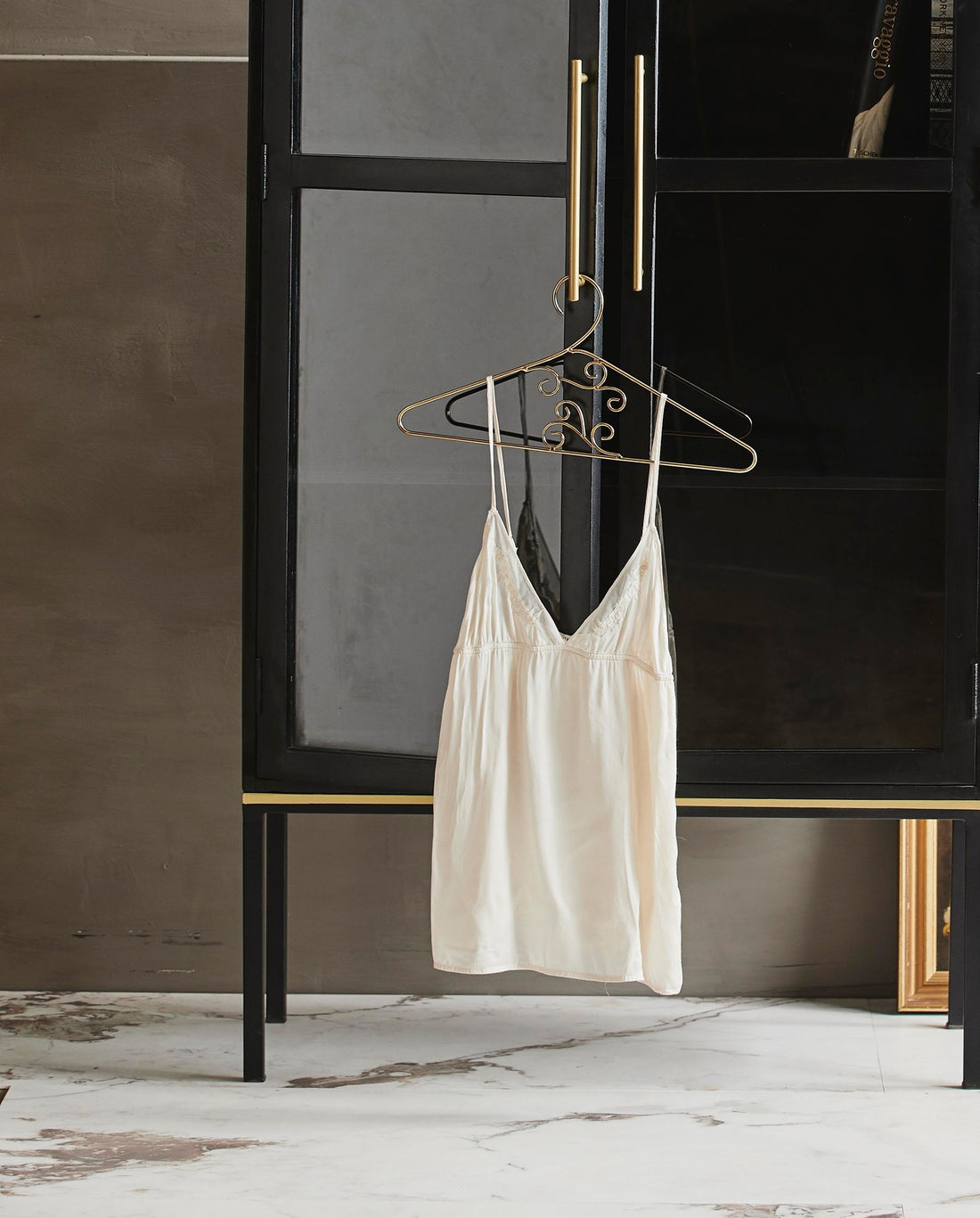 PAG klädstag - H21 cm - guldfinish