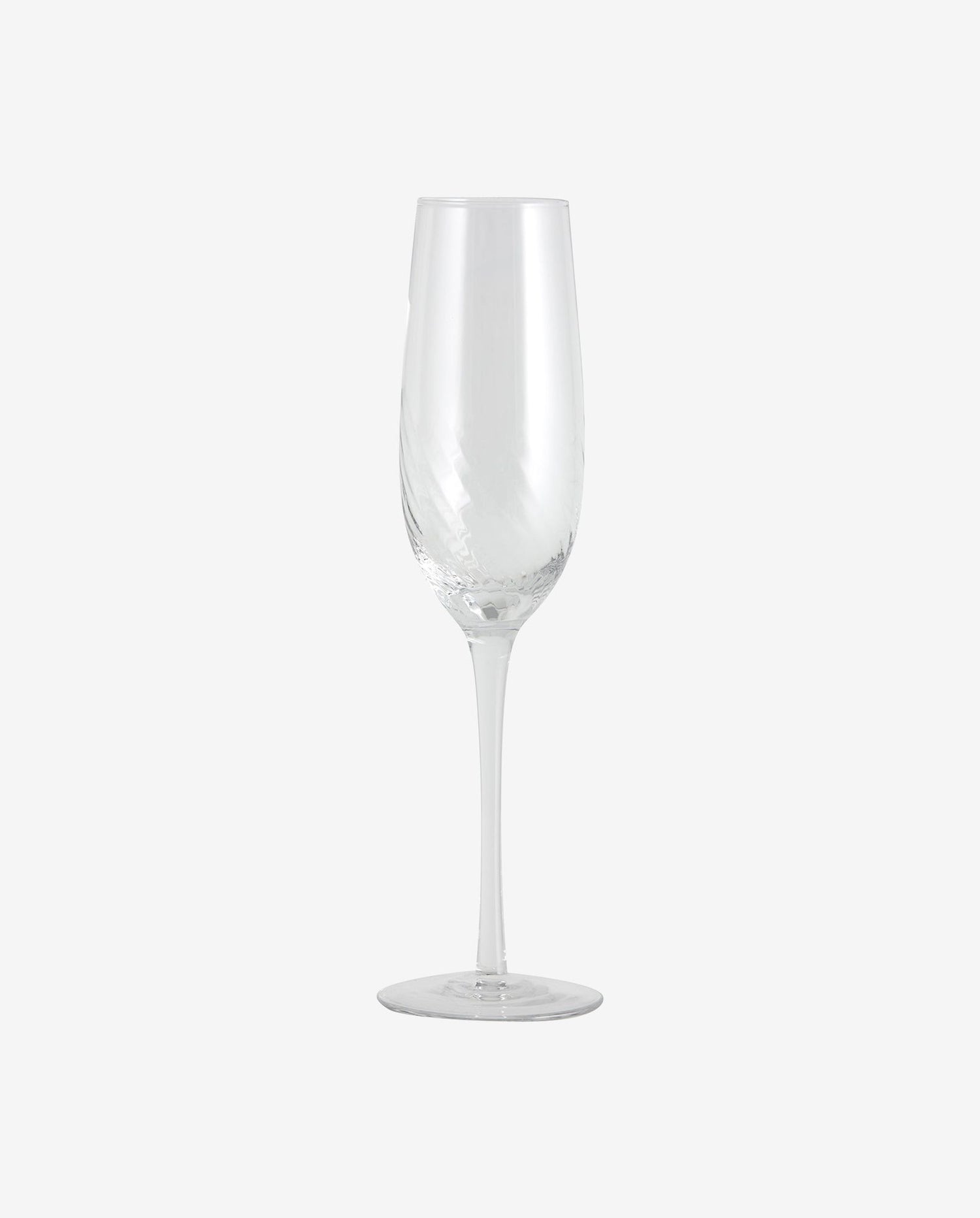 Garo Champagne Glass - H27.5 cm - Clear Glass