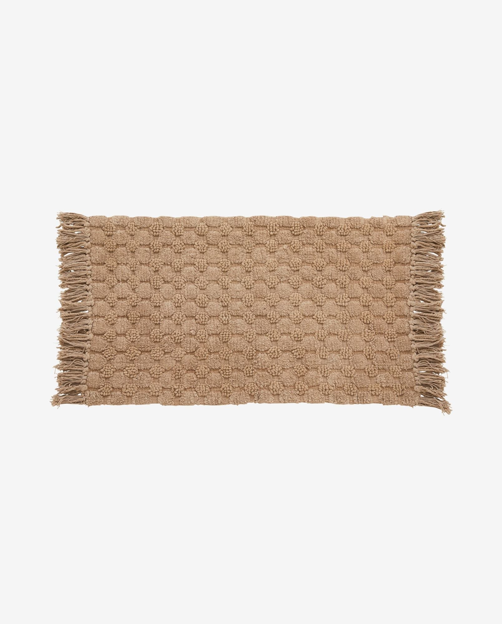 Luna Bath Mat - 60x100 cm - ljusbrun