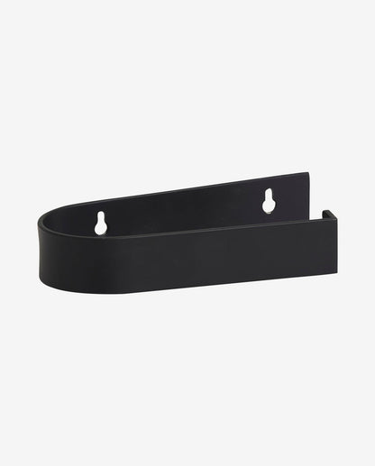 Sotra toalettrullehållare i rostfritt stål - L16,5 cm - svart