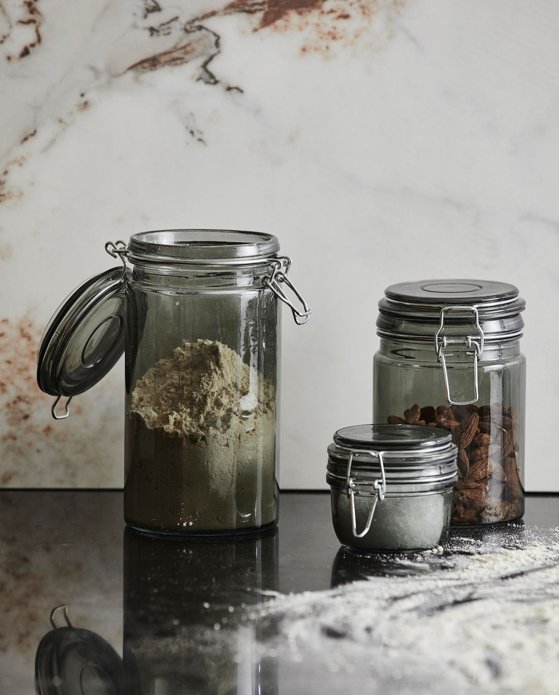 Päronlagringsglas med patentlock - 950 ml