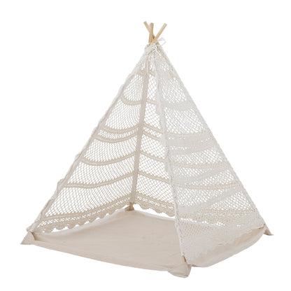 Bloomingville Mini Herle Toy Tipi, natur, bomull