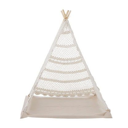 Bloomingville Mini Herle Toy Tipi, natur, bomull