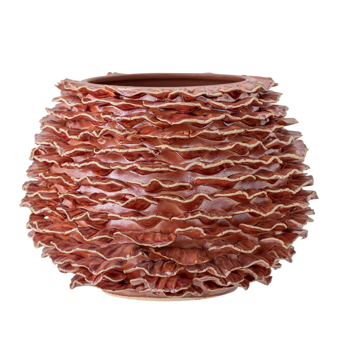 Bloomingville Morwen Vase, brun, stengods