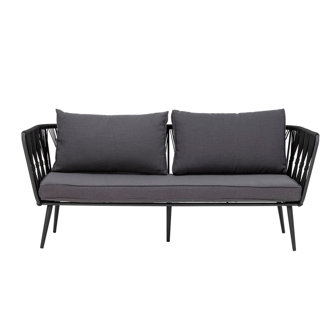 Bloomingville Pavone soffa, svart, metall