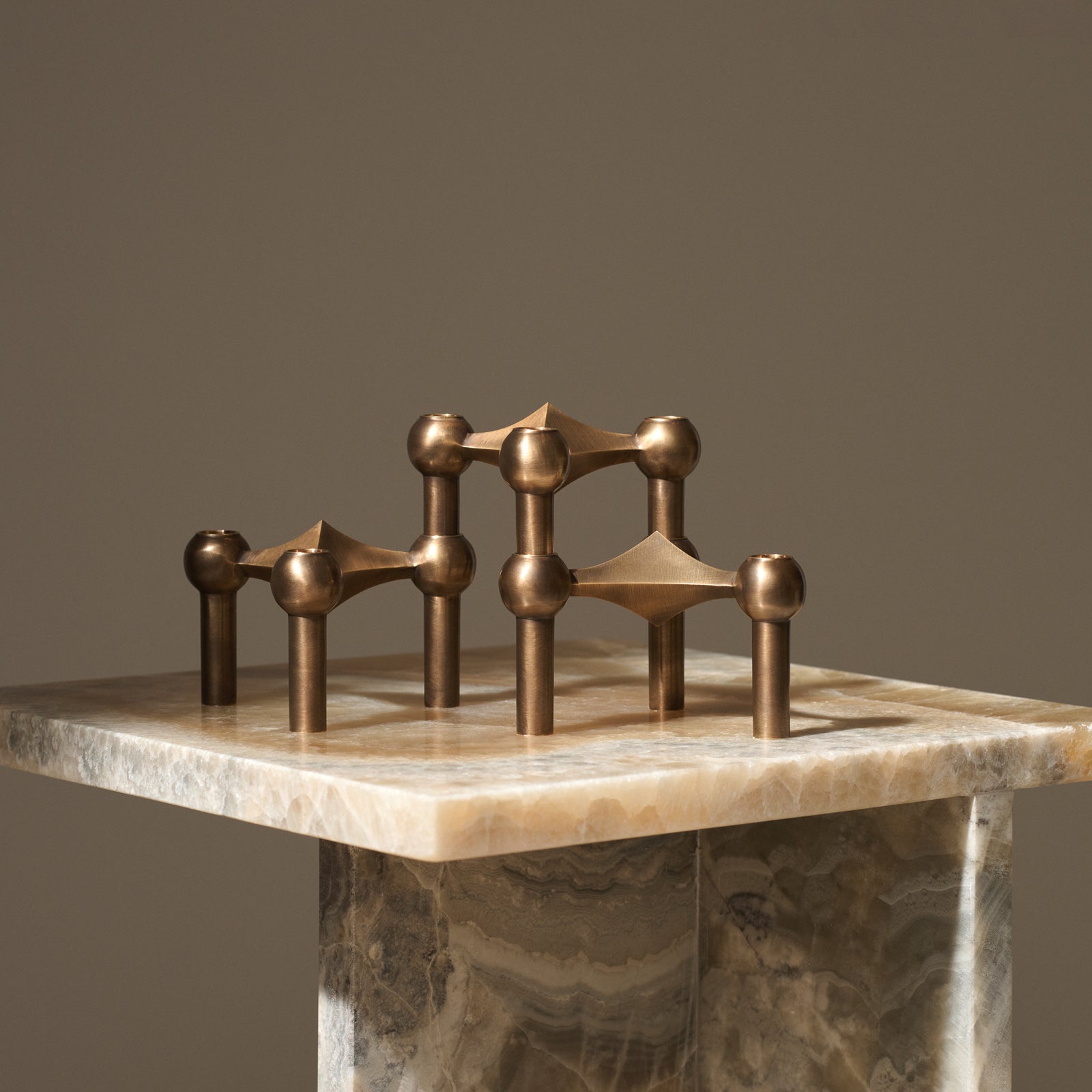 STOFF Nagel Stage, bronzed brass - STOFF - DesignGaragen.dk