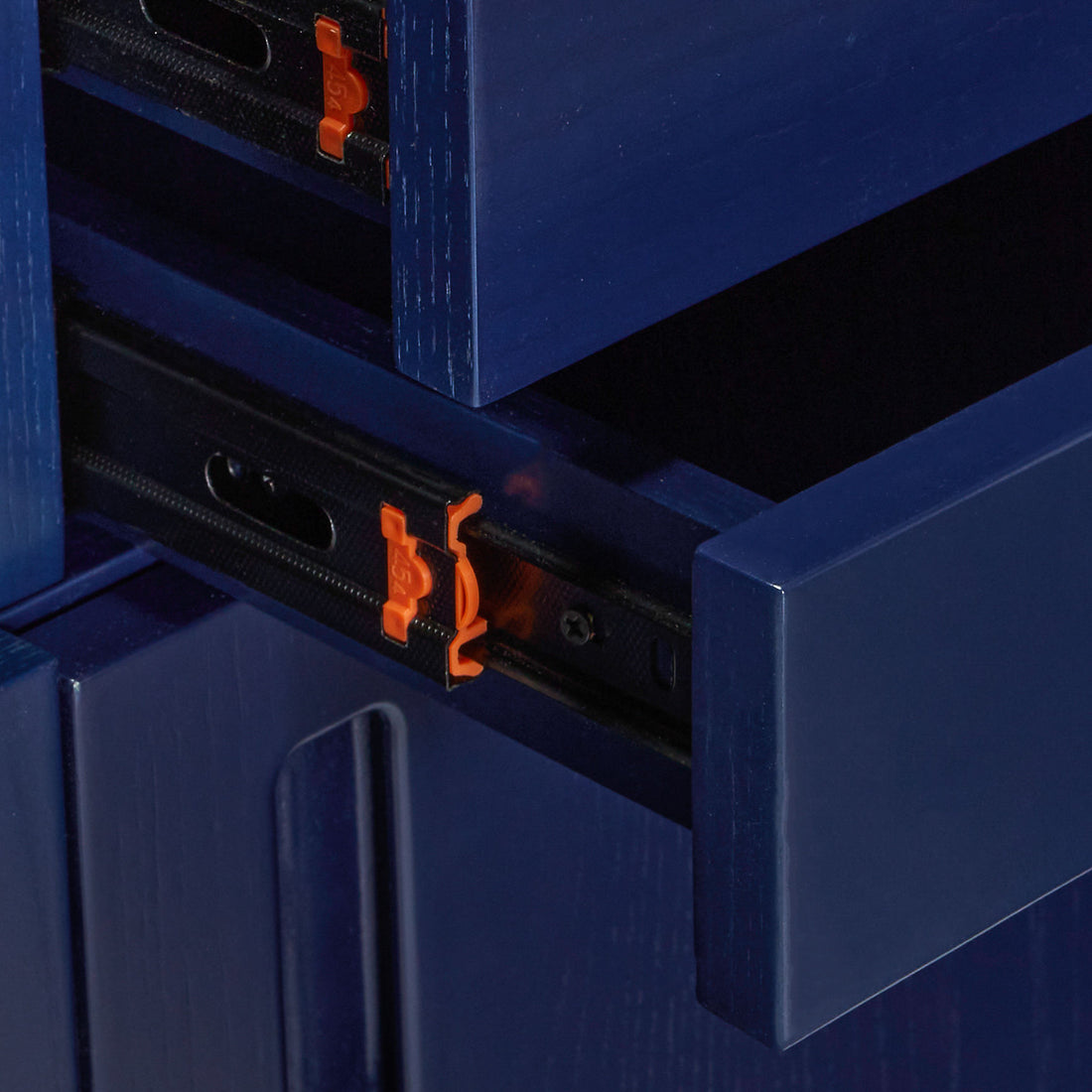 Hübsch Studiebokhylla Mörkblå/Grå