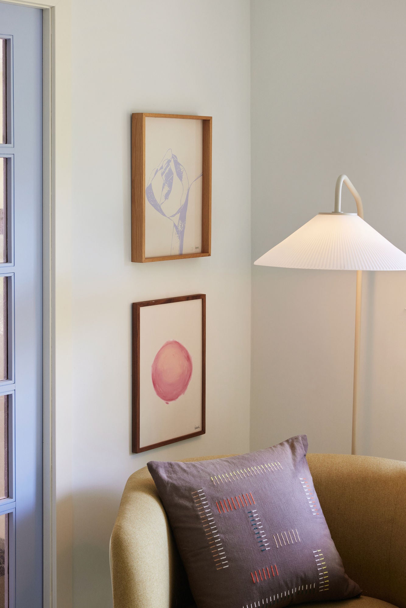 Hübsch solid golvlampand