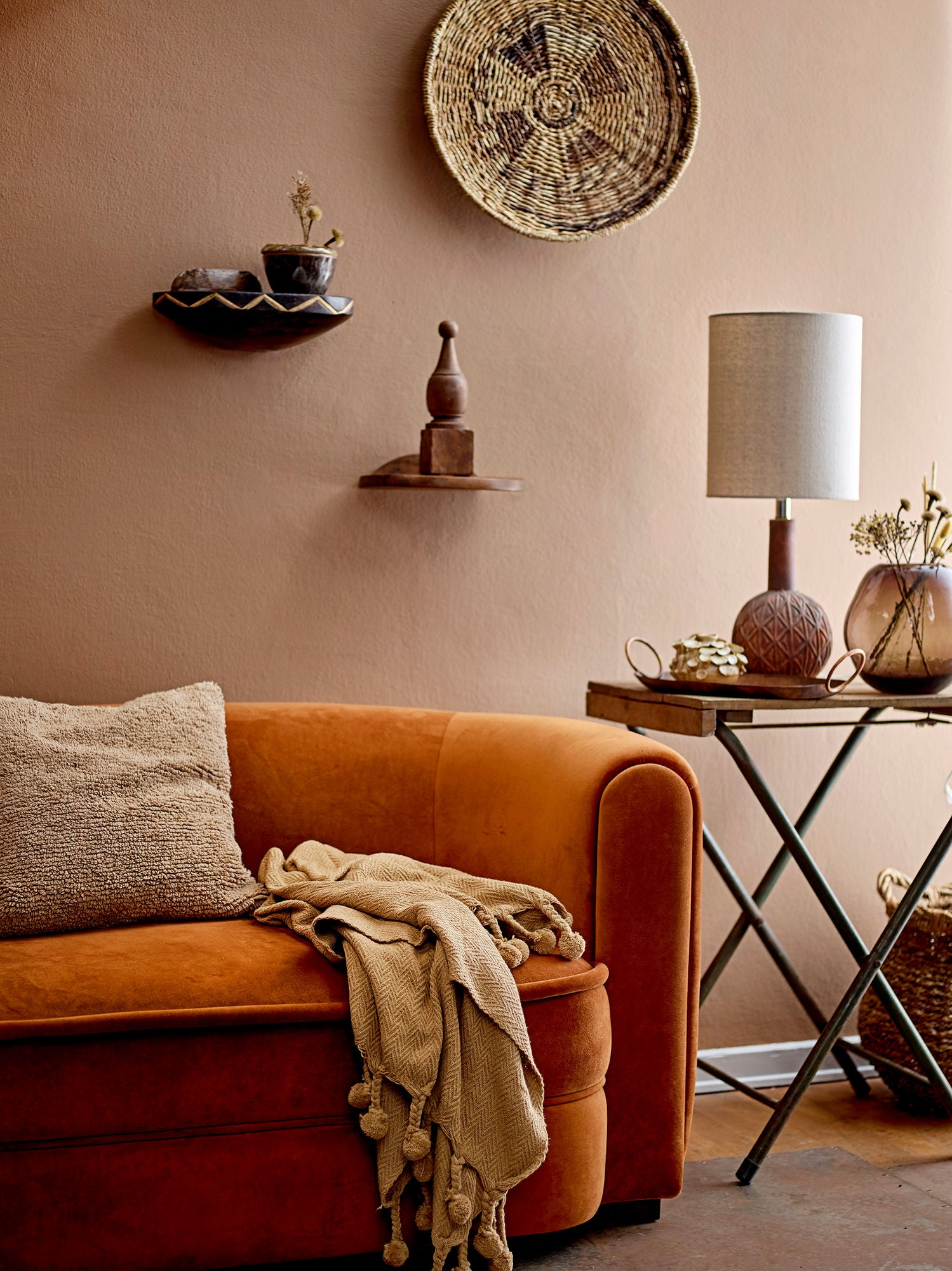 Creative Collection Malala Soffa, Brown, Polyester