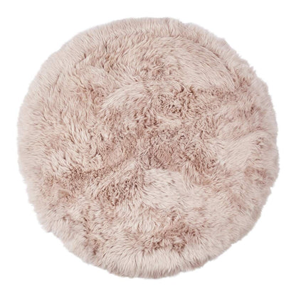 Designmatta | Långhårig | Nya Zeeland | Ø140 cm