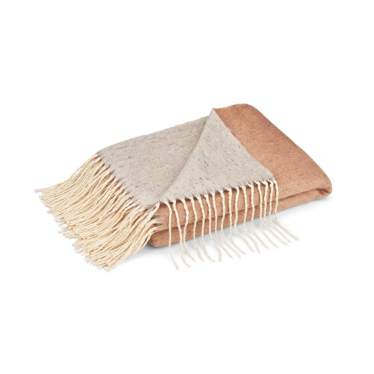 Woolplaid | Mohair | Dubbel ansikte | Nya Zeeland | 130x170 cm