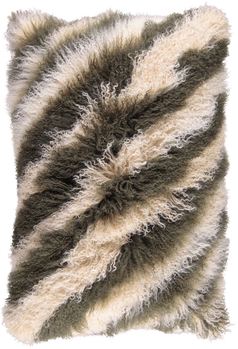 Lammskinnskudde | Lockigt | Tibet | 60x90 cm