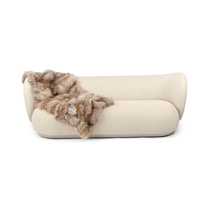 Premiummatta av räv | Baksidan av kashmir | Pastellfärger | 160x70 cm