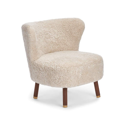 Emil Lounge Chair | Mässing | Korn