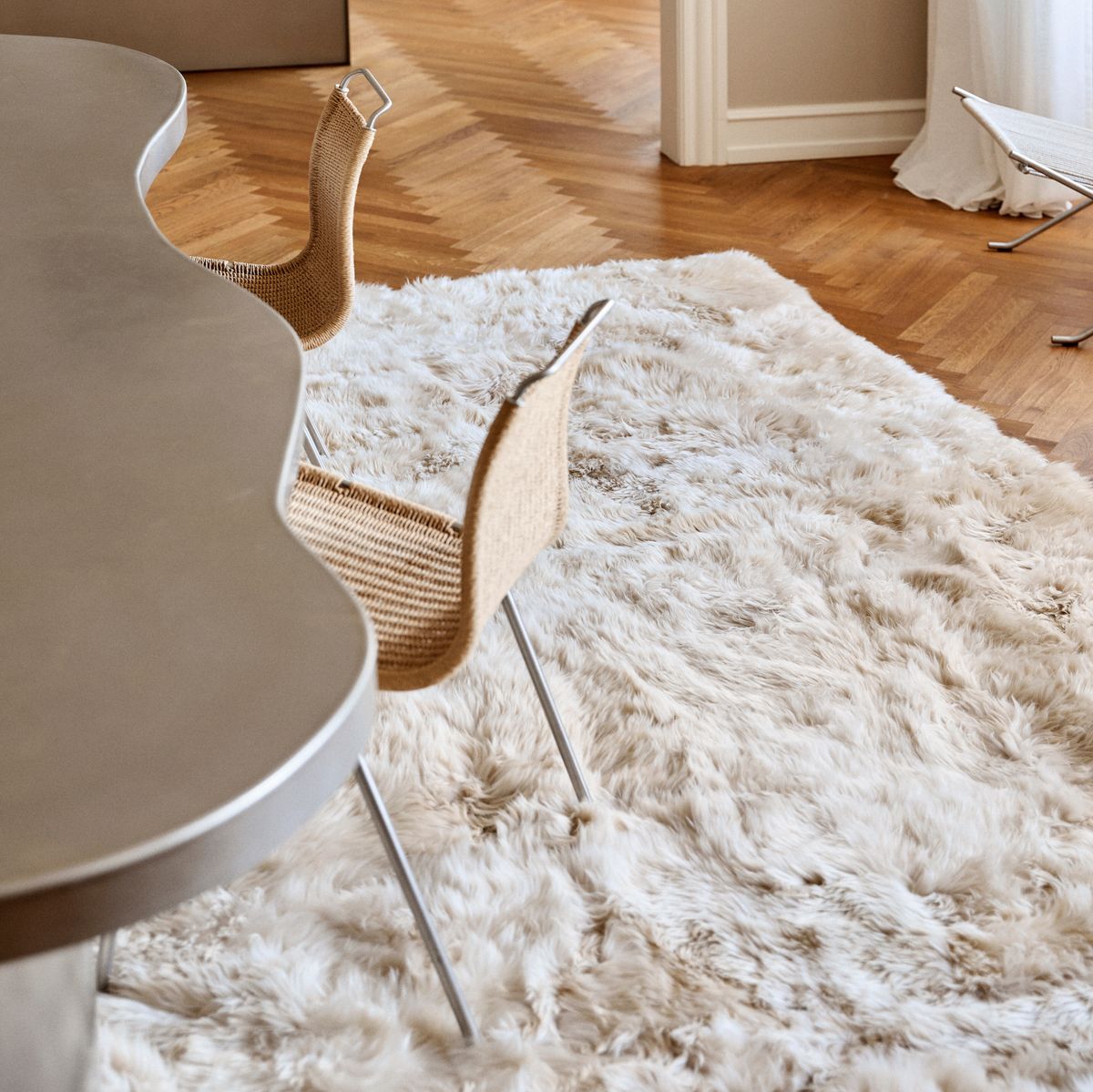 Designmatta | Långhårig | Nya Zeeland