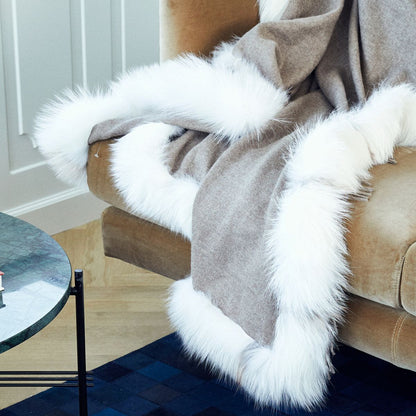 Pläd | Kashmir, räv | 130x200 cm