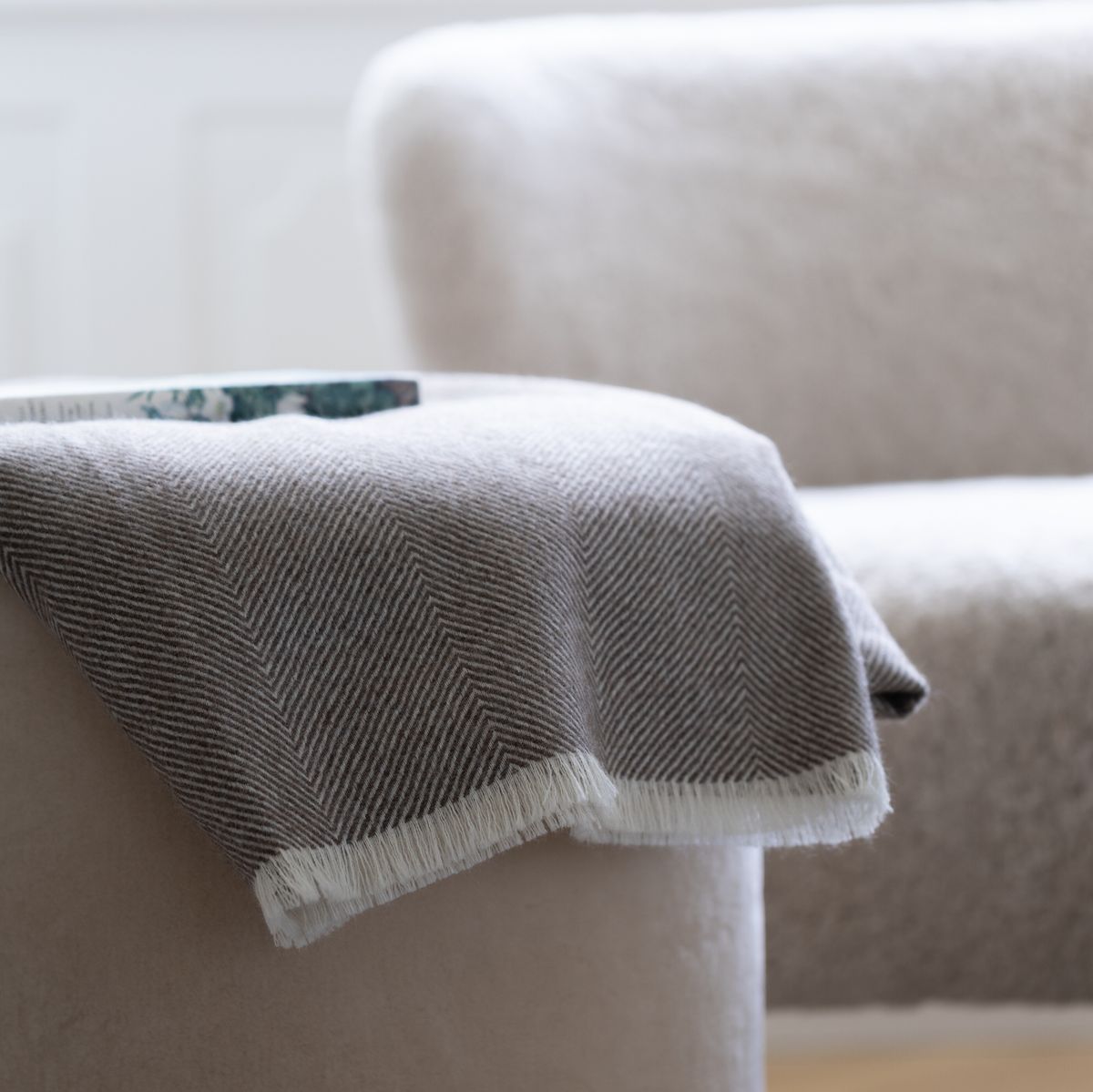 Sidsley Ullpläd | 100% baby alpacka ull