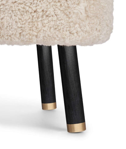 Emil Lounge Chair | Mässing | Korn