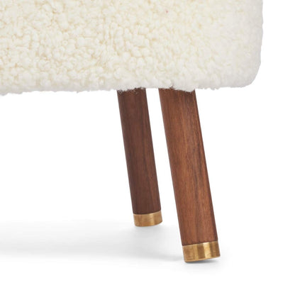 Emil Lounge Chair | Mässing | Korn