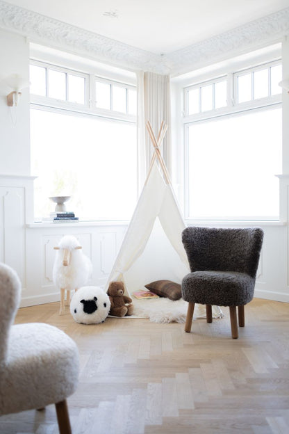 Söta får | Nya Zeeland Lambskin | Ø20 cm | Ø26 cm | Ø34 cm