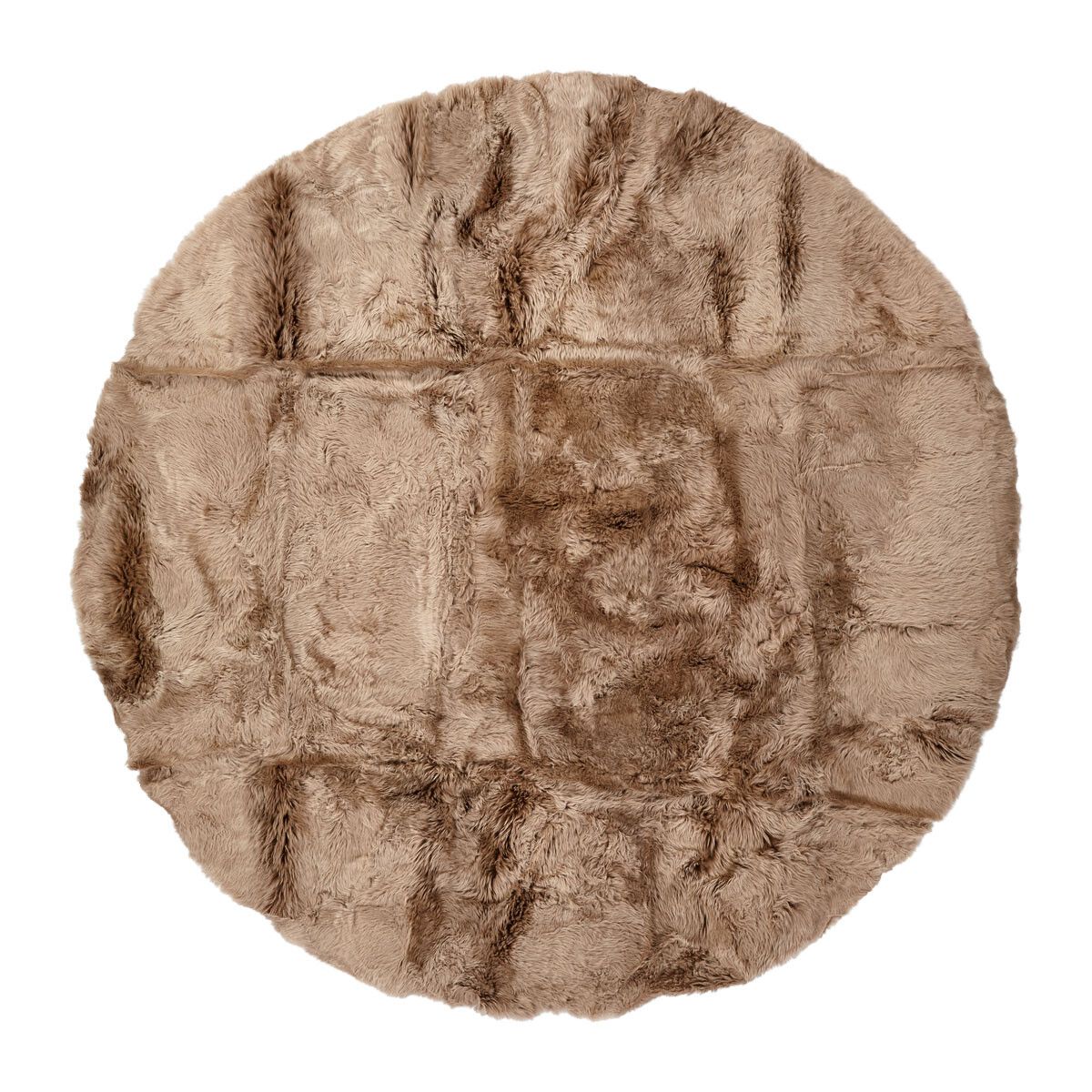 Designmatta | Långhårig | Nya Zeeland | Ø140 cm