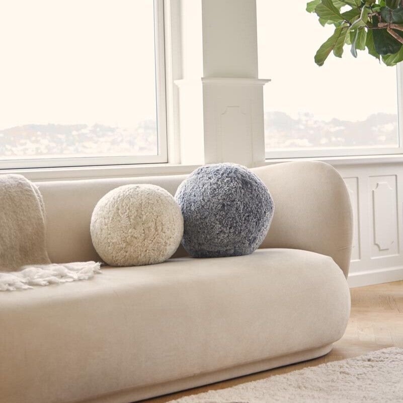 Angelit kudde | Korthårig | Nya Zeeland | Ø25/30/35 cm