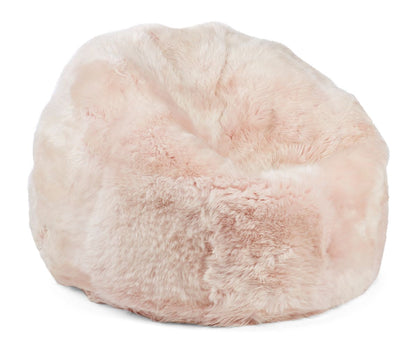 Rund sittsäcksstol | Långhårig | Nya Zeeland | 73x74 cm &amp; 92x93 cm