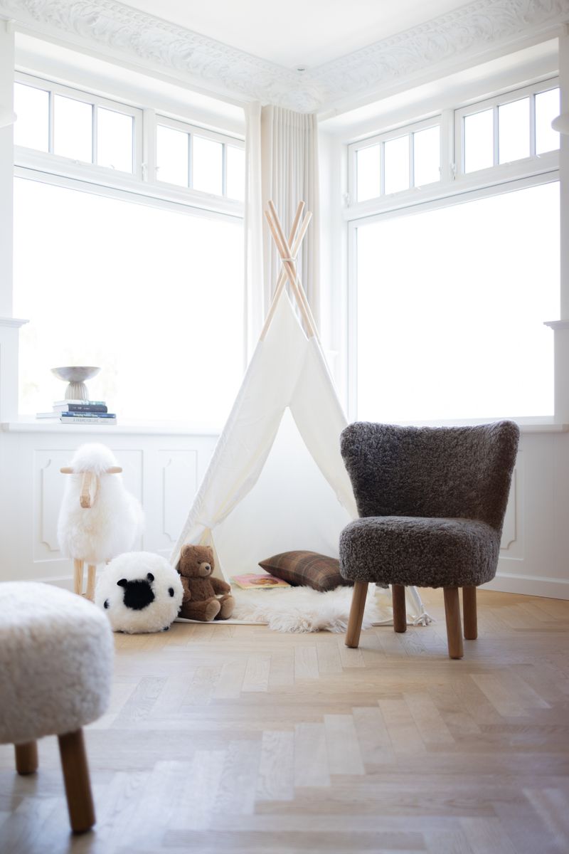 Söta får | Nya Zeeland Lambskin | Ø20 cm | Ø26 cm | Ø34 cm