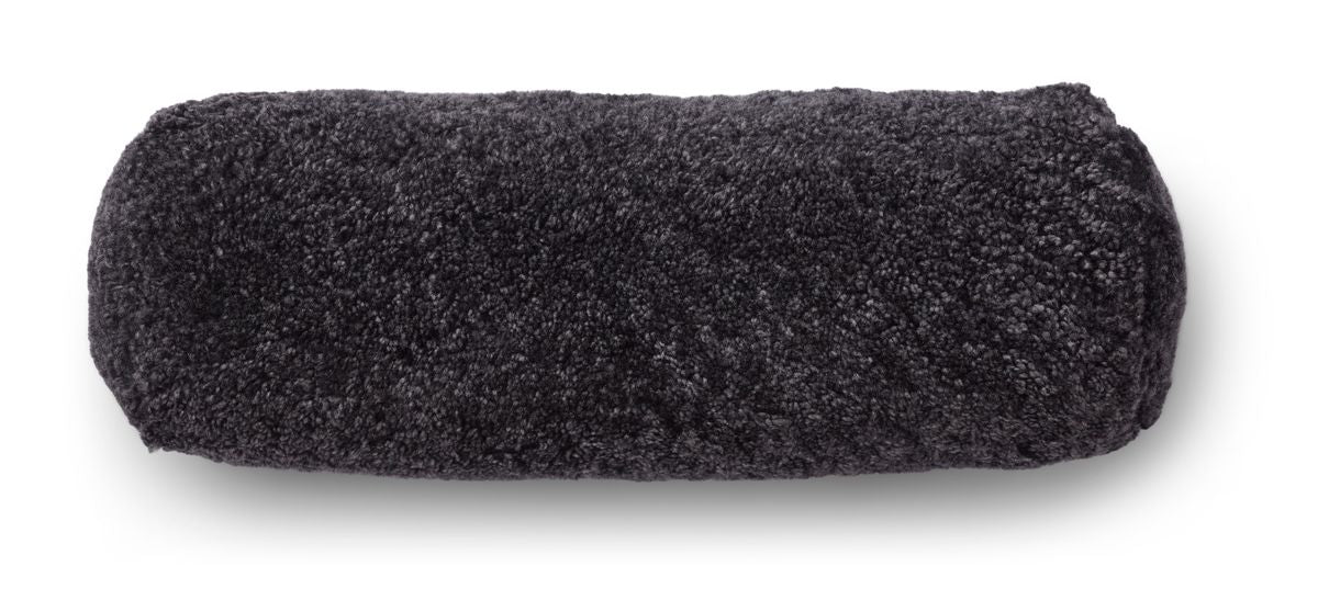 Bolster kudde | Lammskinn | Kort hår | Nya Zeeland | Ø20xl52 cm
