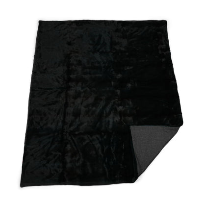 Minkpläd | Baksidan av kashmir | Antik grön | 180x210 cm