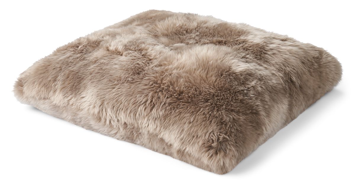 Maxi Float kudde | Långhårig | Nya Zeeland | Dubbelsidig | 90x90 cm