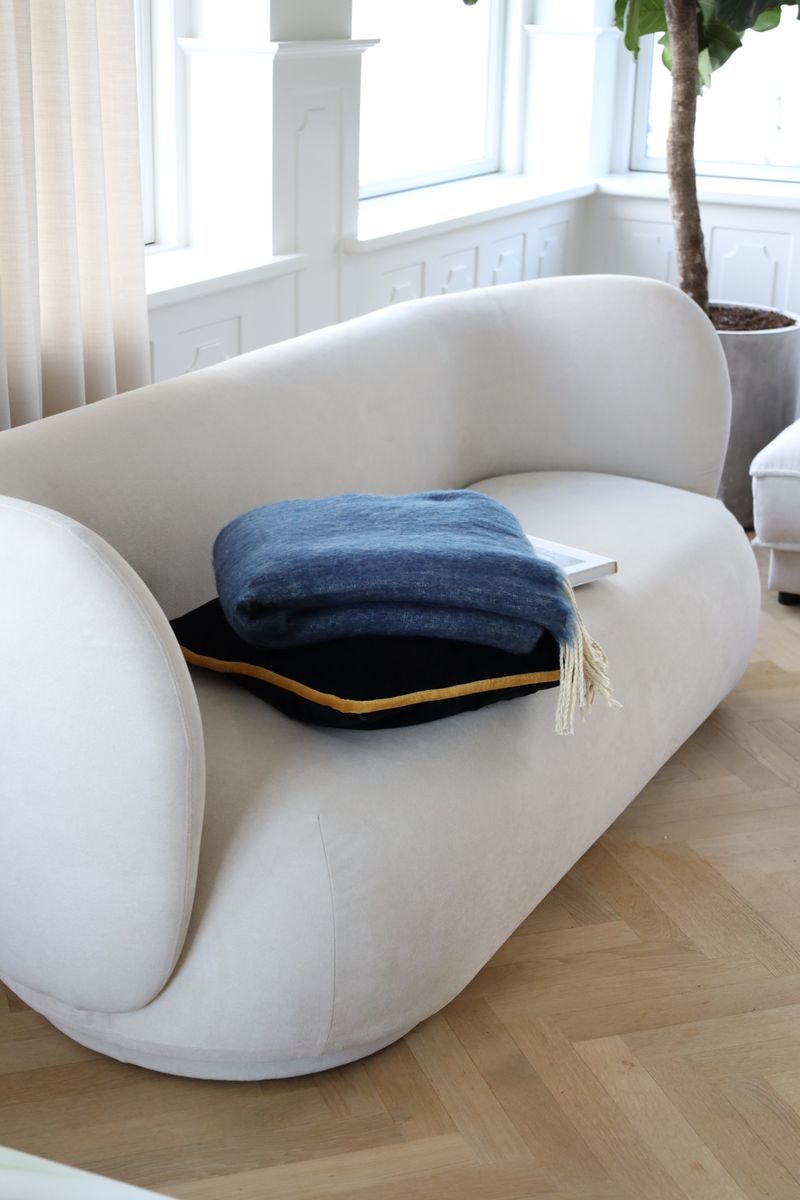 Woolplaid | Mohair | Dubbel ansikte | Nya Zeeland | 130x170 cm