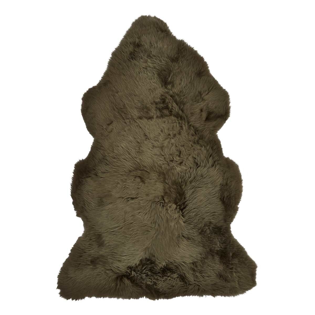 Långhårig lammskinn 115 cm.