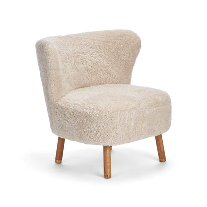 Emil Lounge Chair | Mässing | Korn