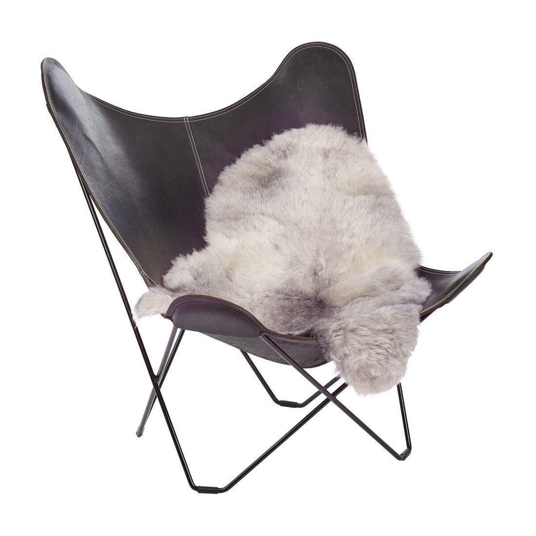 Lammskinn | Korthårig | Island | 120+x60 cm