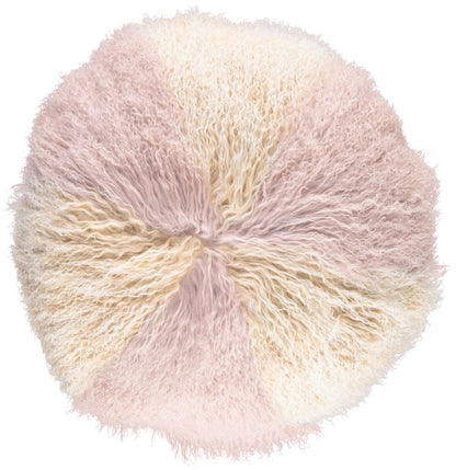 Lammskinnskudde | Lockigt | Tibet | Ø45 cm, Ø62 cm &amp; Ø38 cm