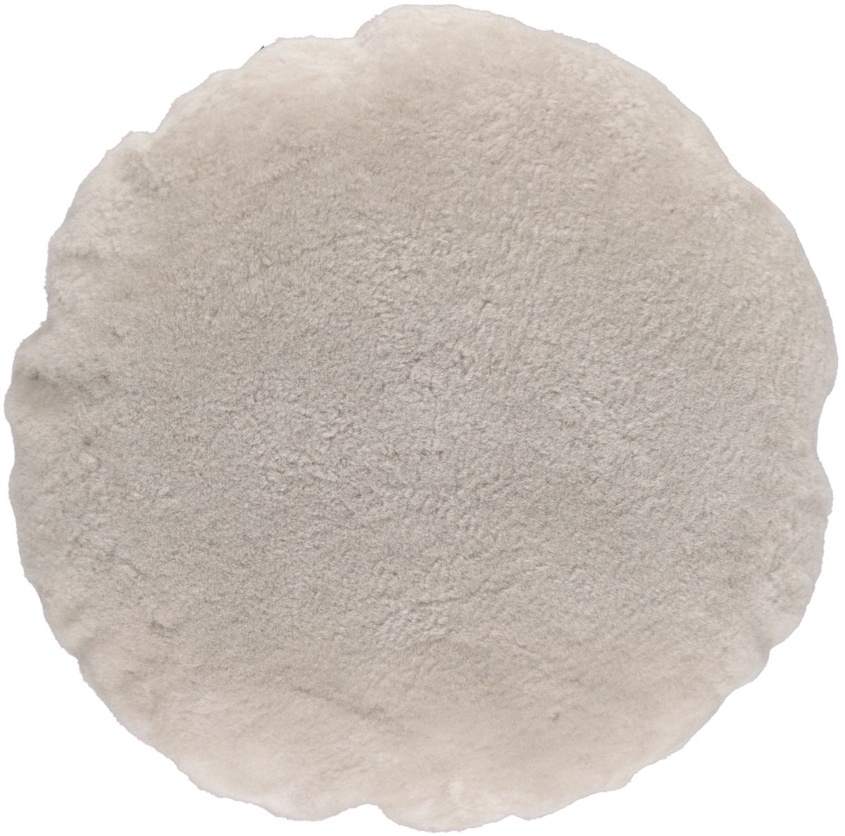 Lammskinnskudde | Sammet | Mockasin | Dubbelsidig | Ø45 cm &amp; Ø62 cm