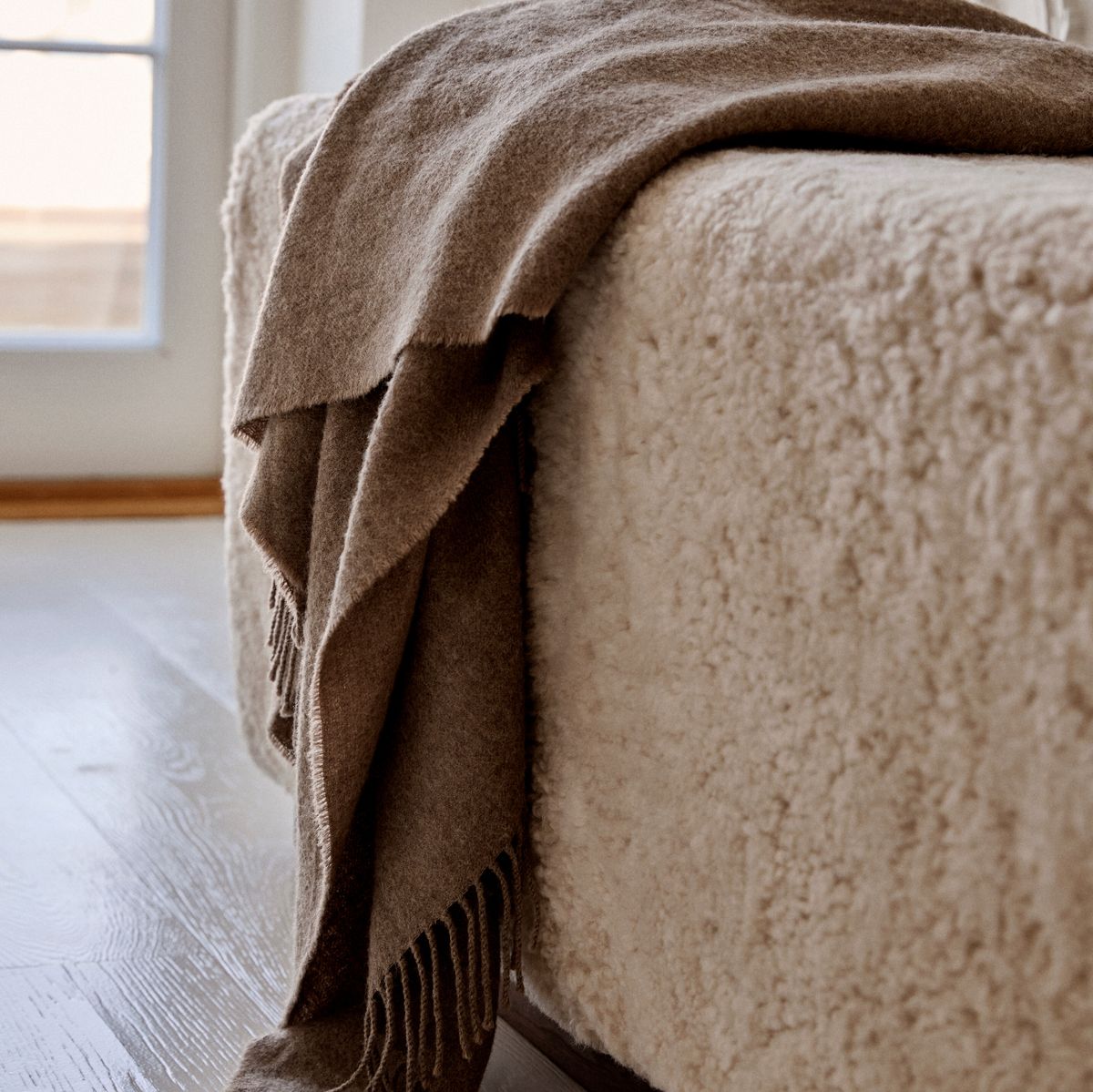 Amanda pläd | 100% baby alpacka ull