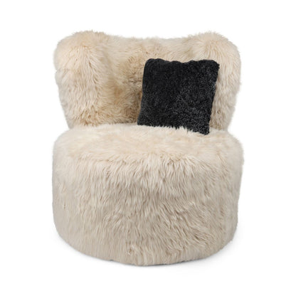 Rund Skandi Loungestol