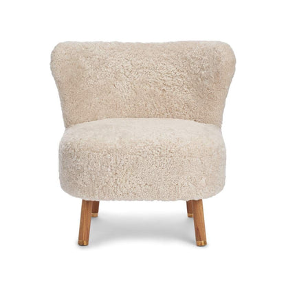 Emil Lounge Chair | Mässing | Korn