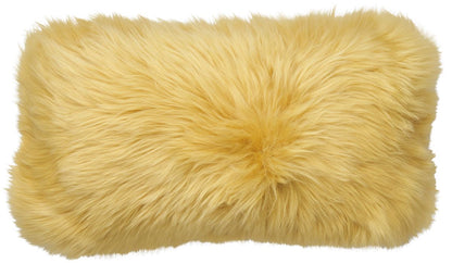 Lammskinnskudde | Långhårig | Nya Zeeland | Dubbelsidig | 25x50 cm