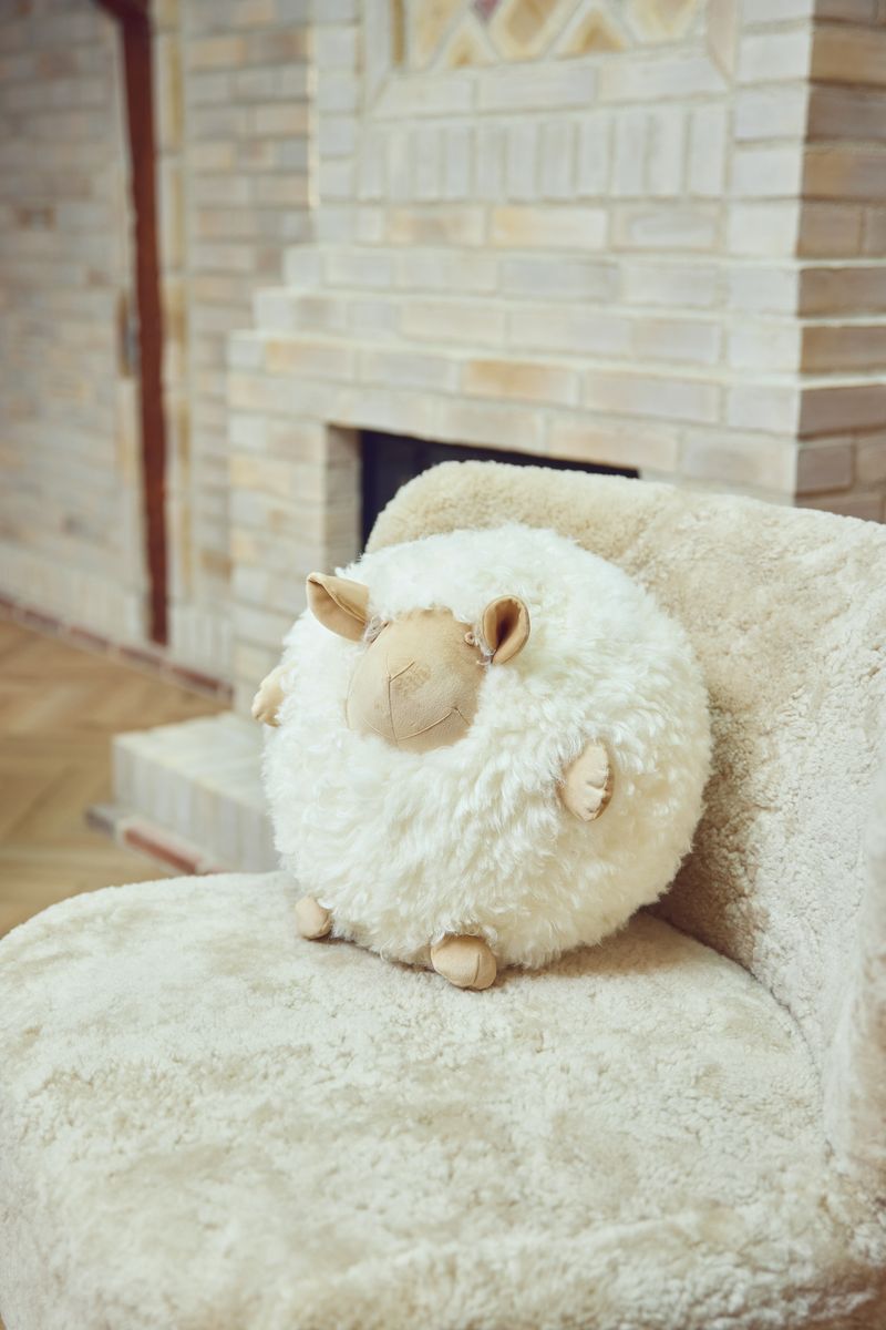 Söta får | Nya Zeeland Lambskin | Ø20 cm | Ø26 cm | Ø34 cm