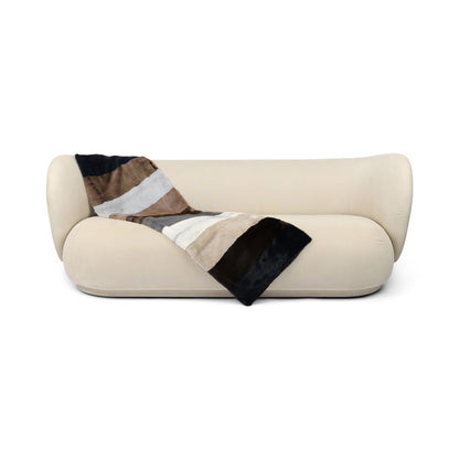 Minkpläd | Kashmir baksida | Flerfärgad | 52x156 cm