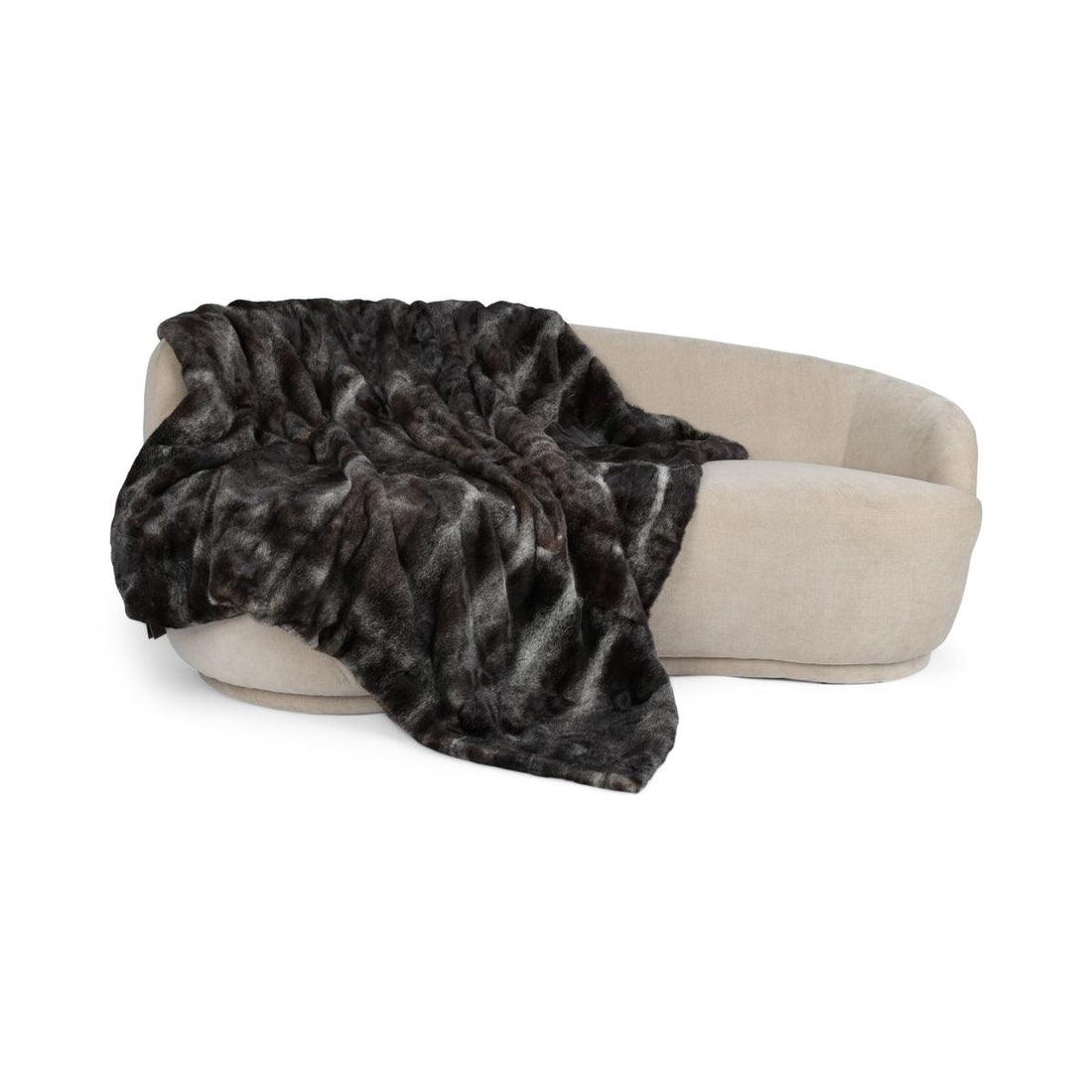 Minkpläd | Baksidan av kashmir | Stardust | 150x180 cm