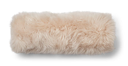 Bolster kudde | Långt och kort hår | Nya Zeeland Lambskin | D20xl52 cm