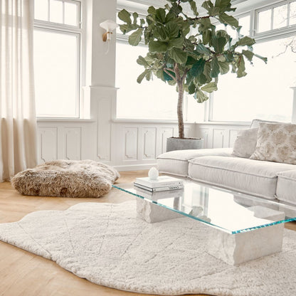 Shell Designer Matta | Korthårig | Nya Zeeland | 210x150 cm