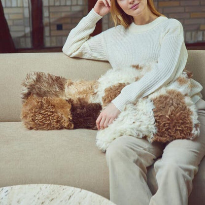 Lammskinnskudde | Toscana | Dubbelsidig