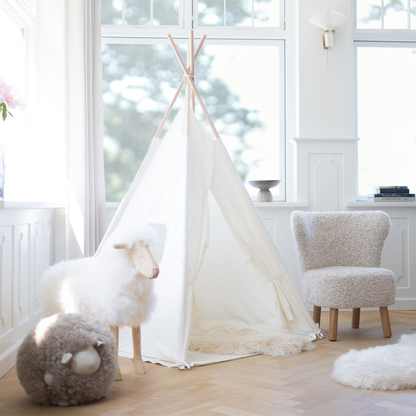 Signatur stående får | Lilla en