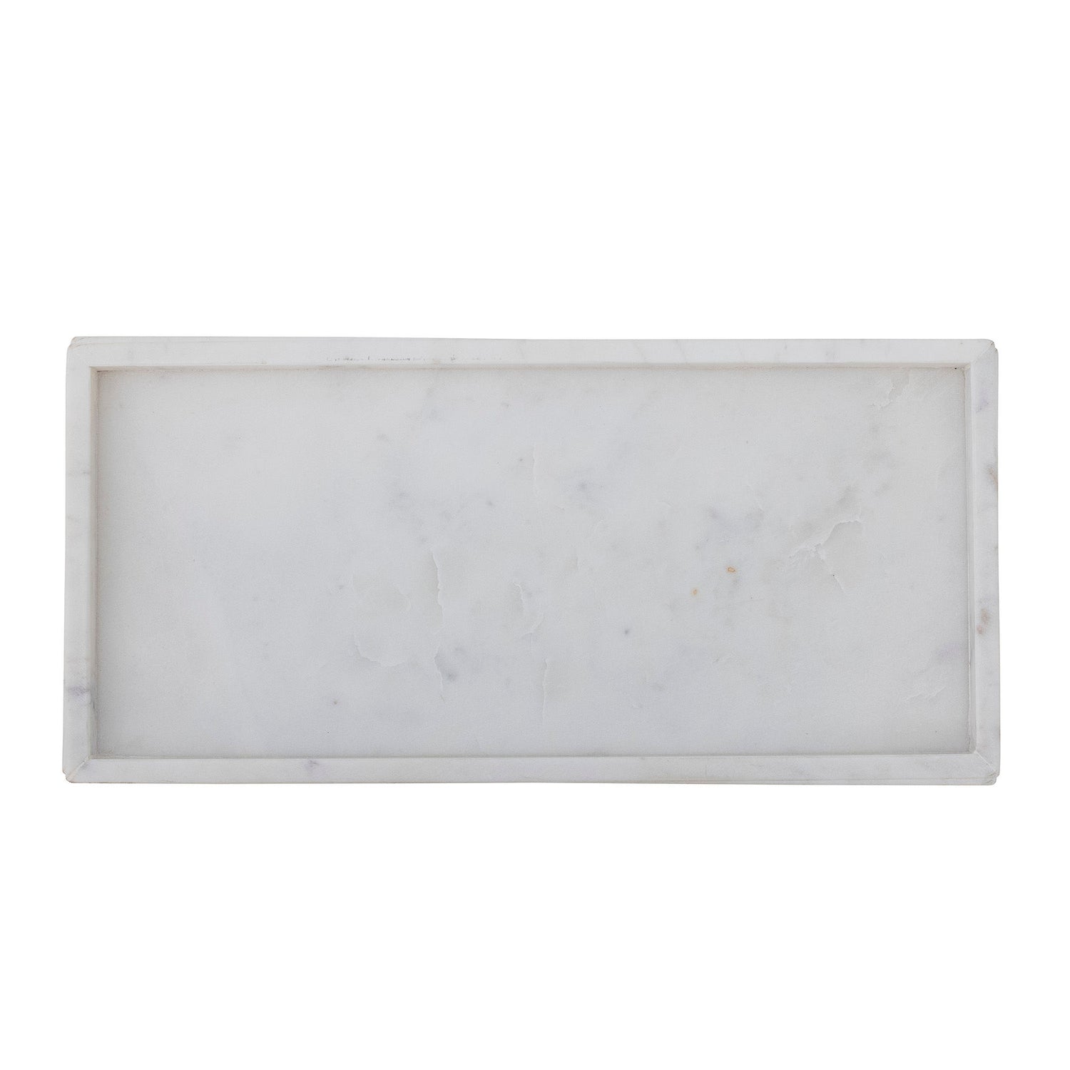 Bloomingville Majsa Fad, White, Marble