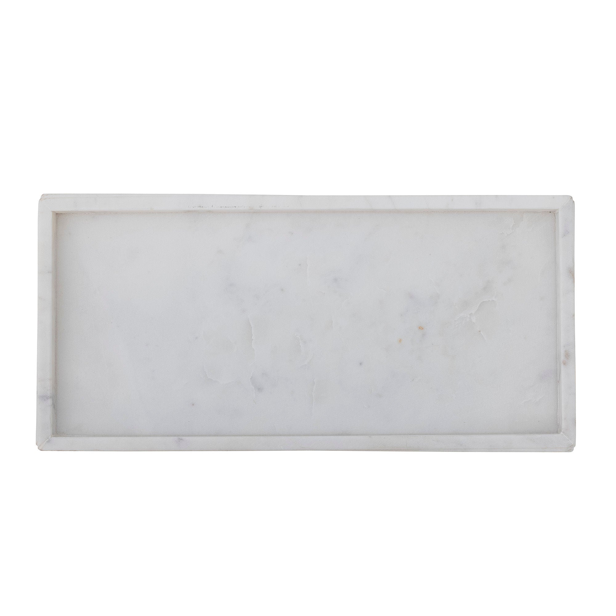 Bloomingville Majsa Fad, White, Marble